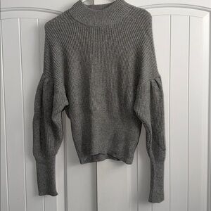 Express Gray Turtleneck Sweater